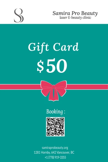 $50 Samira Pro Beauty Gift Card