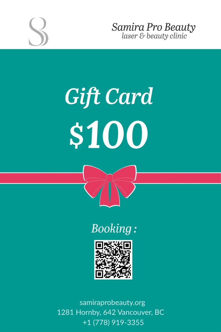 $100 Beauty Treatment Gift Card