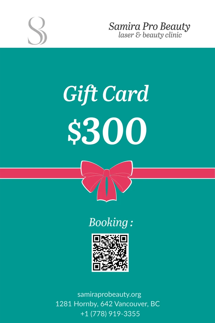 $300 Beauty Treatment Gift Card